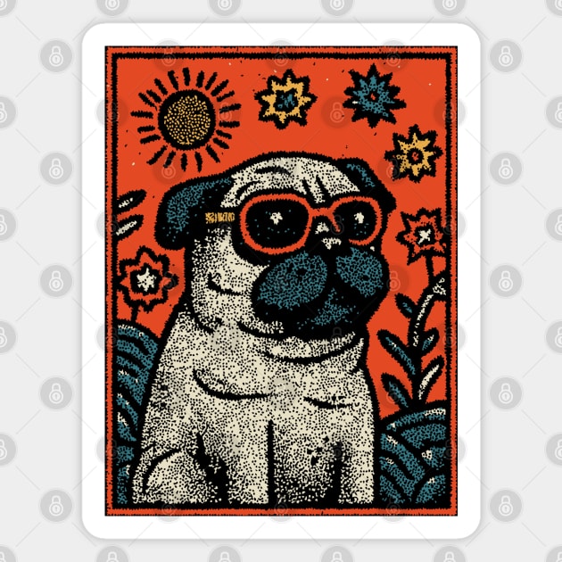 Dapper Pug | The Sophisticated Canine Magnet by TuncGK